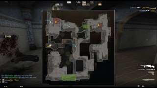 CS:GO In Game Dust 2 Map
