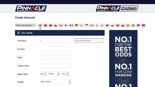 Pinnacle Sports eSports Registration