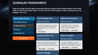 Pinnacle Sports eSports Tournaments