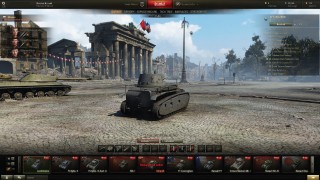 World of Tanks Battle Scene